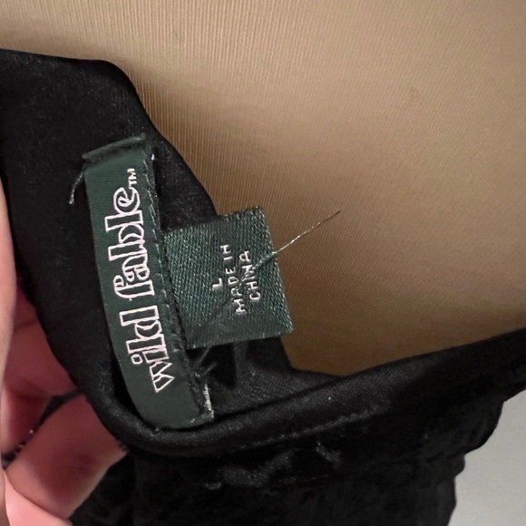 Wild Fable Animal Print Velvet Mini Dress - Picture 6 of 6